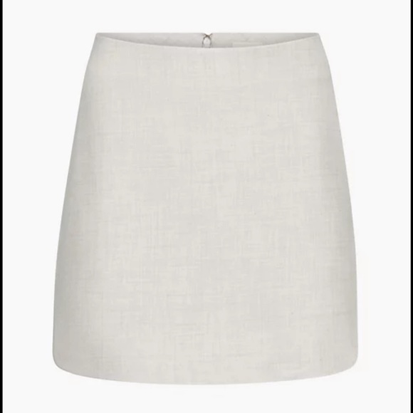 Heather Grey Skirt - Picture 3 of 5